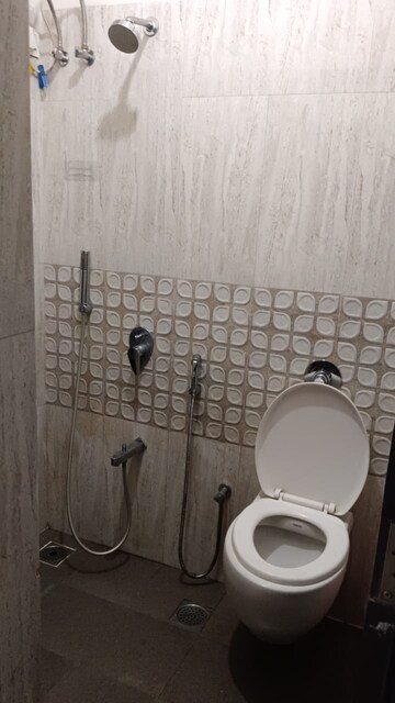 Bathroom in 1 BHK Apartment at Kanakia Spaces Zen World, Kanjurmarg East – for Rent