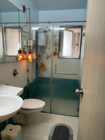Bathroom in 2 BHK Apartment at Nahar Amrit Shakti, Chandivali – for Rent