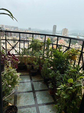 Balcony in 2 BHK Apartment at Nahar Amrit Shakti, Chandivali – for Rent