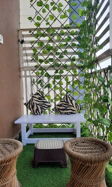 Balcony in 3 BHK Apartment at Jp Nagar Phase 8 – for Rent