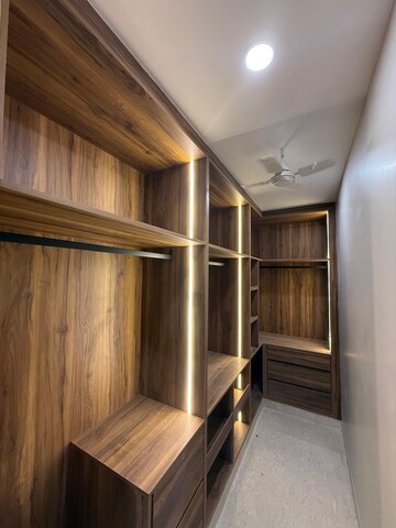 Staircase in 3 BHK Builder Floor at Nehru Enclave – for Rent