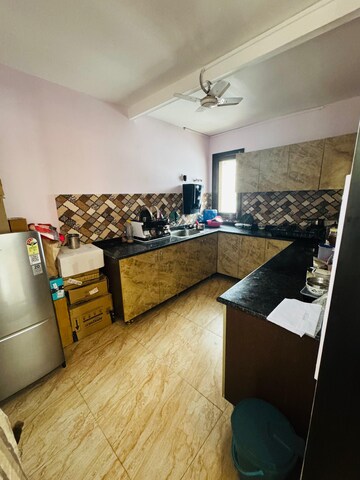 Bedroom in 1.5 BHK Builder Floor at Sarvodaya Enclave – for Rent
