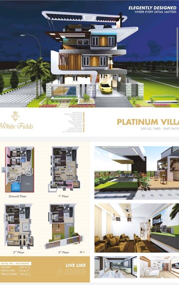 3 BHK Villa – Exterior View View at Syamala Nagar - for Sale
