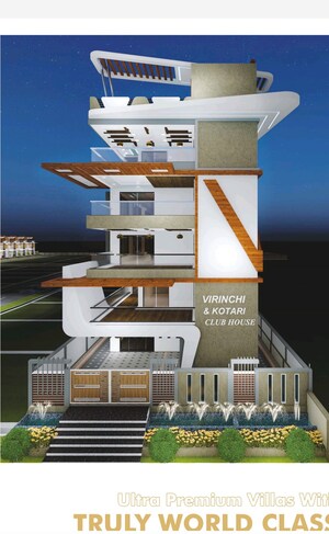 3 BHK Villa – Exterior View View at Syamala Nagar - for Sale