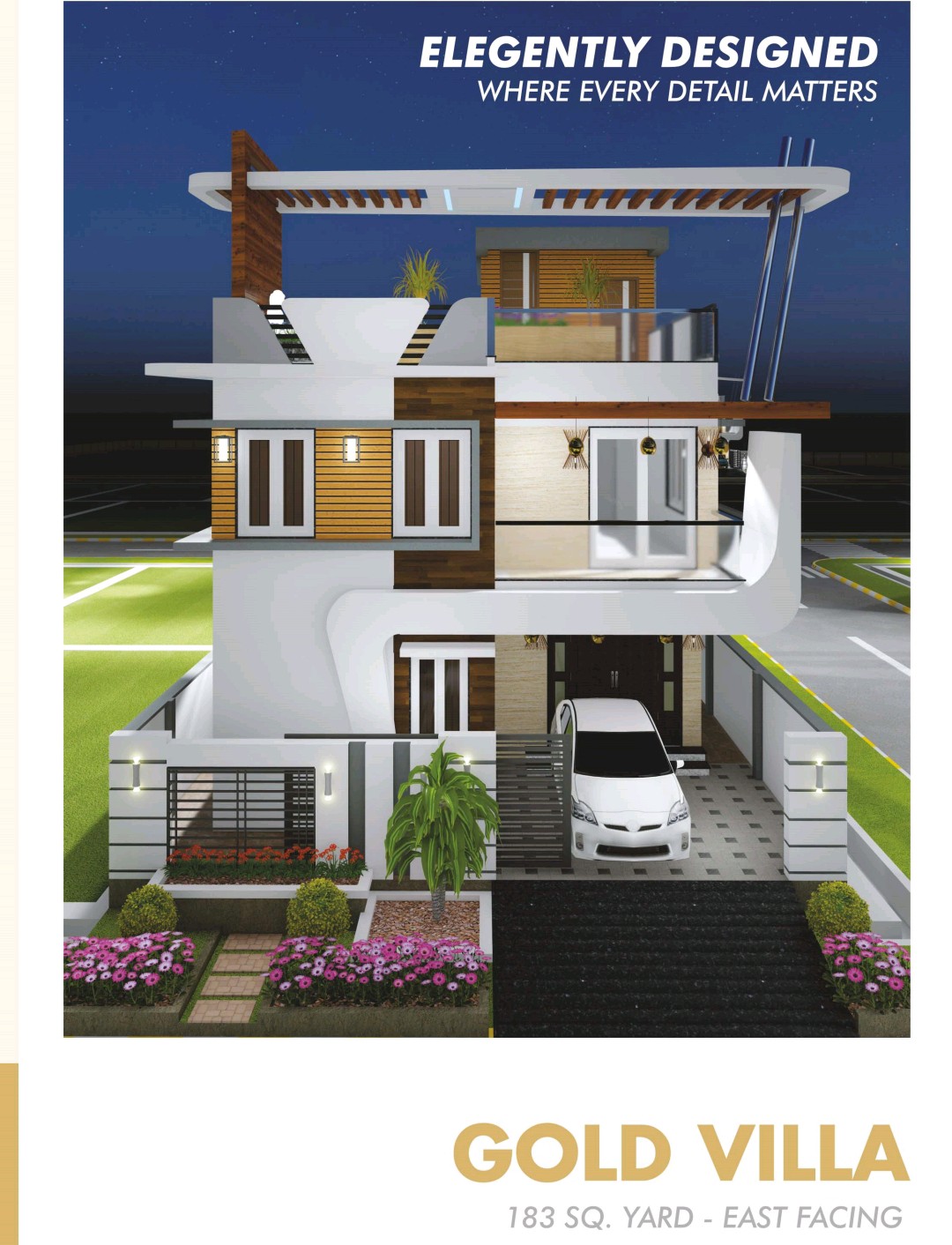 3 BHK + Pooja Room,Servant Room,Study Room,Extra Room Villa For Sale in Syamala Nagar