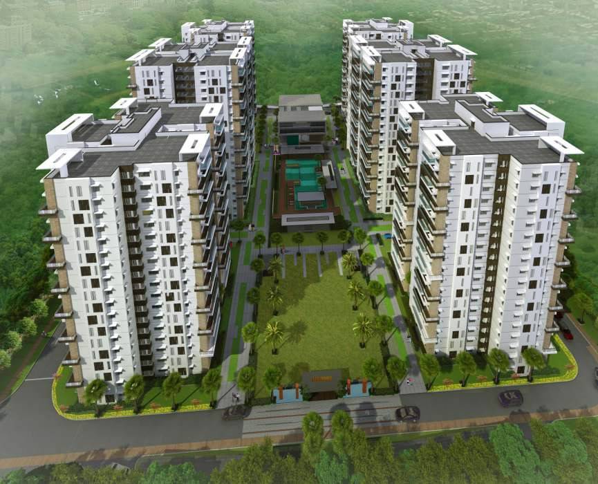 4 BHK + Pooja Room Apartment For Rent in Trendset Jayabheri Elevate