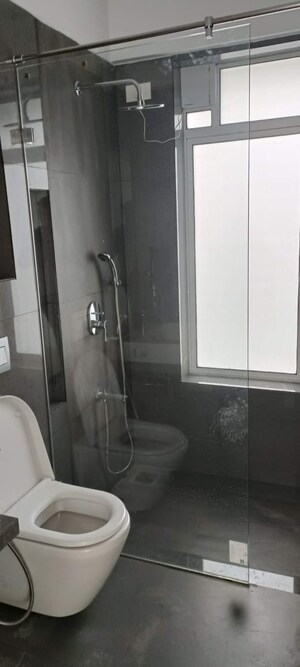 Bathroom in 4 BHK Apartment at Crystal Garden Estate CHS, Manpada – for Sale