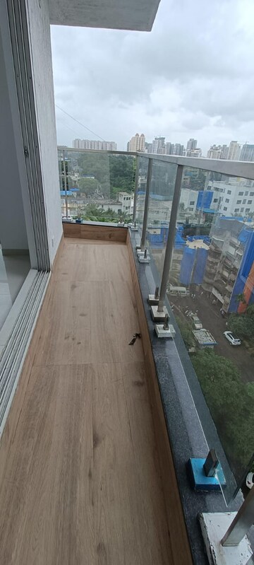 Balcony in 4 BHK Apartment at Crystal Garden Estate CHS, Manpada – for Sale