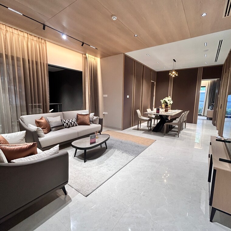 Living Room, kharadi 3 Bedroom 1250 Sq.Ft. Apartment In Kharadi Pune 9019105