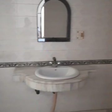 Bathroom in 1 BHK Builder Floor at RWA Apartments Sector 26, Arun Vihar – for Rent