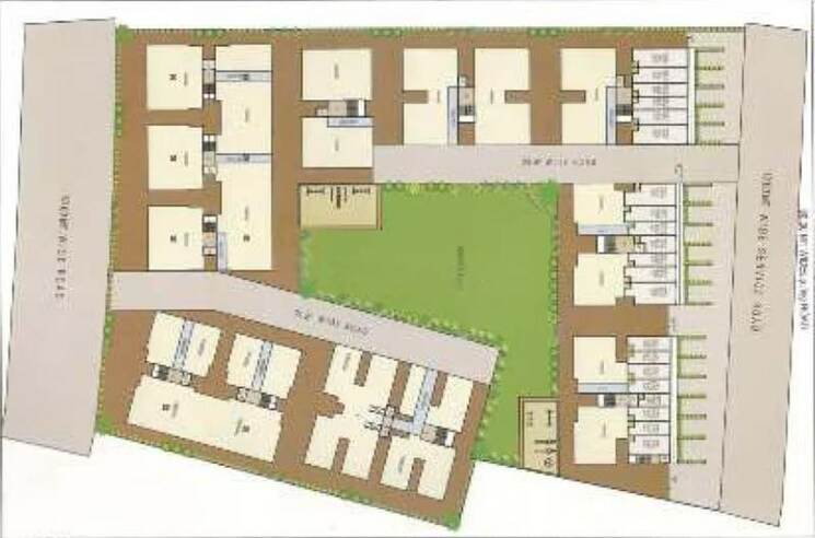 Master Plan, vishvas-platium-2 2 Bedroom 135 Sq.Yd. Apartment In Rakanpur Ahmedabad 8339664