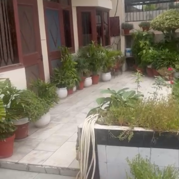 Balcony in 3.5 BHK Independent House at The Nest Noida, Sector 31 – for Rent