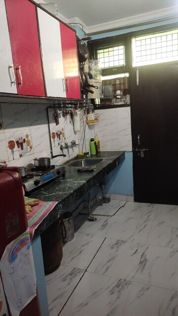 Kitchen in 2 BHK Builder Floor at Vipin Garden – for Rent