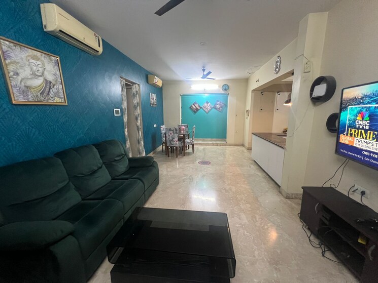 Living Room, marvel-azure 2 Bedroom 740 Sq.Ft. Apartment In Hadapsar Pune 9019247