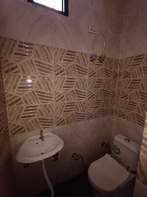 Bathroom in 2 BHK Builder Floor at Baba Colony – for Sale