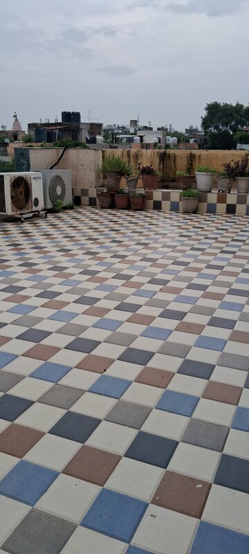 Terrace in 1 RK Apartment at Sarita Vihar – for Rent