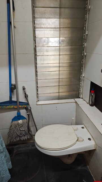 Bathroom in 3 BHK Apartment at Blue Bell, Majiwada – for Rent