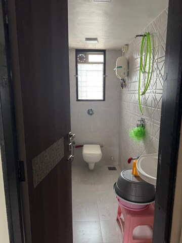 Bathroom in 2 BHK Apartment at Shree Niketan, Kandivali West – for Rent