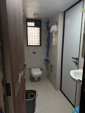 Bathroom in 2 BHK Apartment at Shree Niketan, Kandivali West – for Rent