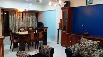 Living Room in 2 BHK Apartment at Blooming Heights, Powai – for Rent