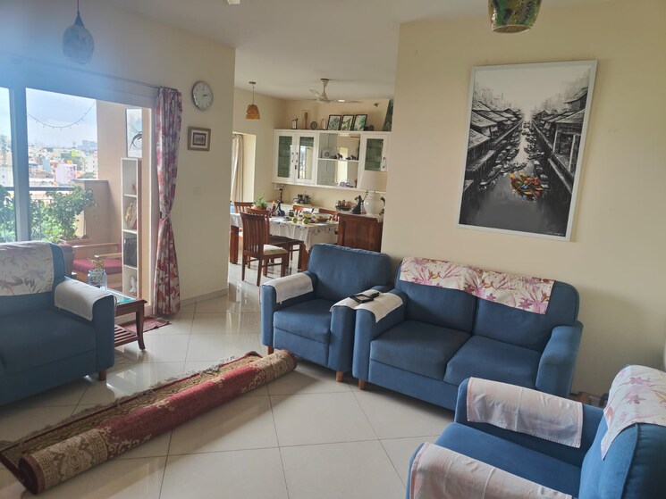 Living Room, sobha-city-casa-paradiso 3.5 Bedroom 2200 Sq.Ft. Apartment In Nagareshwara Bangalore 9019488