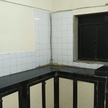 Kitchen in 1 BHK Apartment at Rajesh Nagar CHS, Mahavir Nagar – for Rent