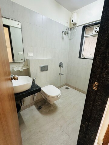 Bathroom in 2 BHK Apartment at Godrej Prime, Chembur – for Rent