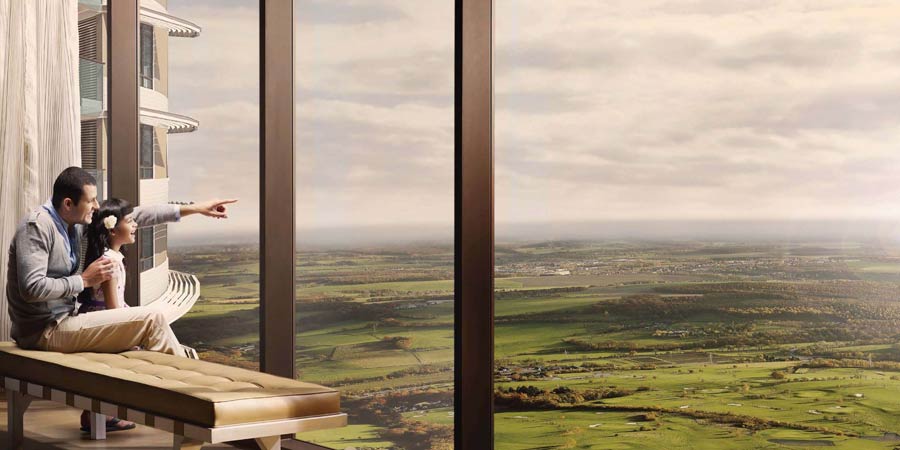 3 BHK + Servant Room Apartment For Sale in M3M Marina