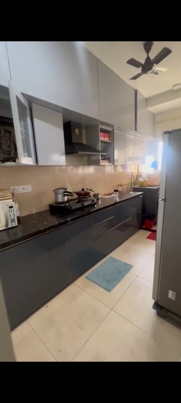 Kitchen in 2.5 BHK Apartment at Prestige High Fields, Gachibowli – for Rent