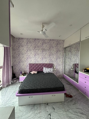 Bedroom in 4 BHK Apartment at Kasturi Epitome, Wakad – for Rent