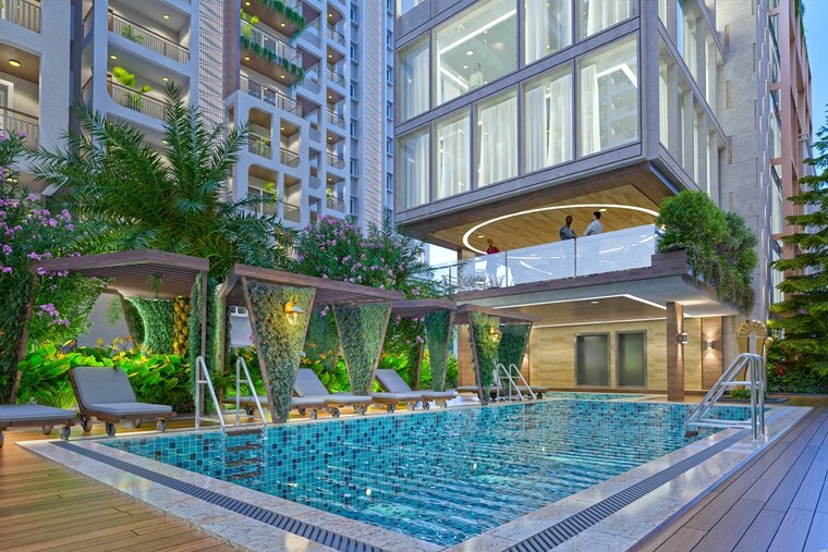 Swimming Pool, udaya-skyvert 2 Bedroom 1335 Sq.Ft. Apartment In Uppal Hyderabad 9019714