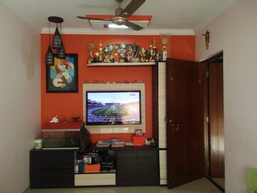 Living Room in 1 BHK Apartment at Bhoomi Ekta Garden Phase 1, Borivali East – for Rent