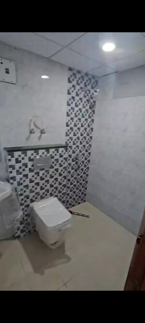Bathroom in 3 BHK Apartment at Dwarka Sector 18b – for Rent
