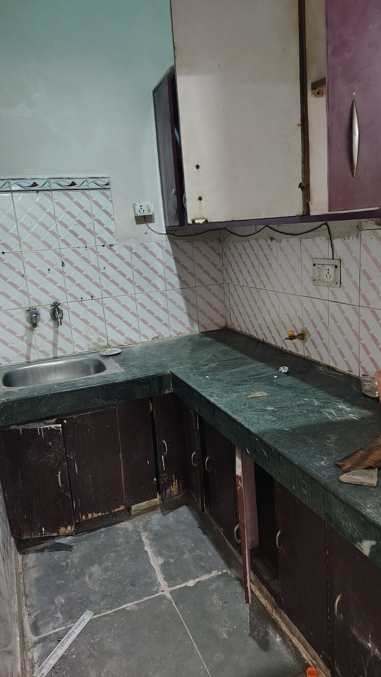 Kitchen, vasundhara sector 1 3 Bedroom 1050 Sq.Ft. Builder Floor In Vasundhara Sector 1 Ghaziabad 9019836