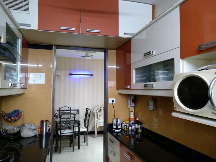 Kitchen, cosmos-springs-angel 2 Bedroom 750 Sq.Ft. Apartment In Ghodbunder Road Thane 9019859
