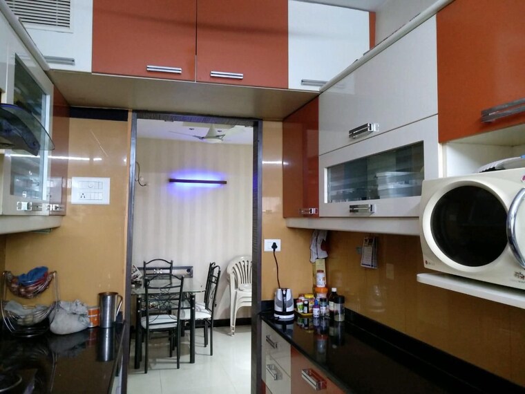 Kitchen, cosmos-springs-angel 2 Bedroom 750 Sq.Ft. Apartment In Ghodbunder Road Thane 9019859