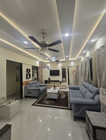 Living Room in 3 BHK Apartment at Kumar Parc Residences, Hadapsar – for Sale