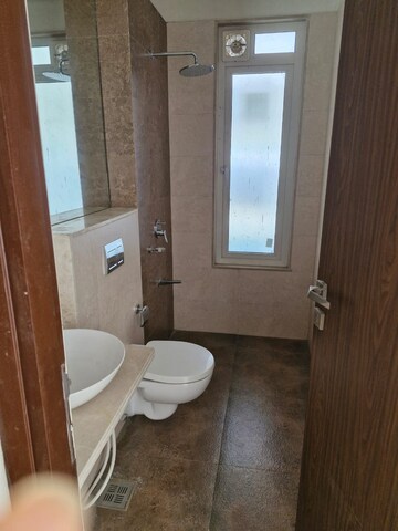 Bathroom in 5 BHK Apartment at Omkar Alta Monte, Malad East – for Rent