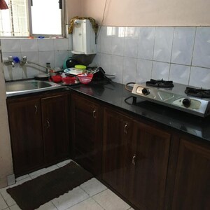 Kitchen in 3 BHK Apartment at Lumbini Residency, Teachers Colony – for Sale