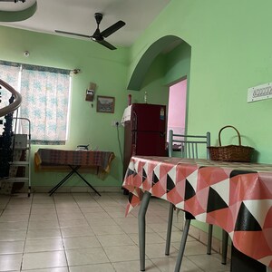 Living Room in 3 BHK Apartment at Lumbini Residency, Teachers Colony – for Sale