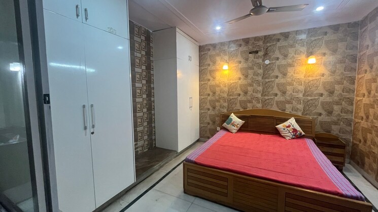 Master Bedroom, ashoka enclave 3 Bedroom 1800 Sq.Ft. Builder Floor In Ashoka Enclave Faridabad 9019927