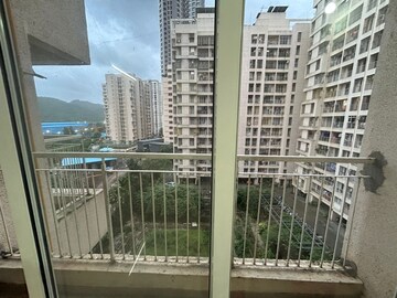 Balcony in 2 BHK Apartment at Vijay Galaxy, Waghbil – for Rent