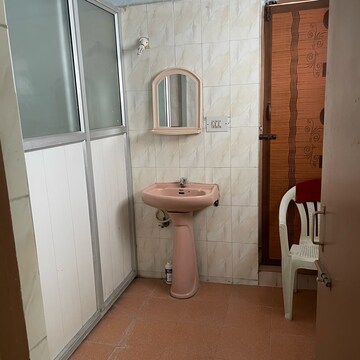 Attached Bathroom in 3 BHK Apartment at Lumbini Residency, Teachers Colony – for Sale