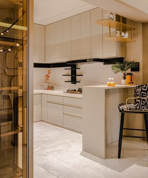 Kitchen in 3 BHK Builder Floor at Vasant Kunj – for Sale