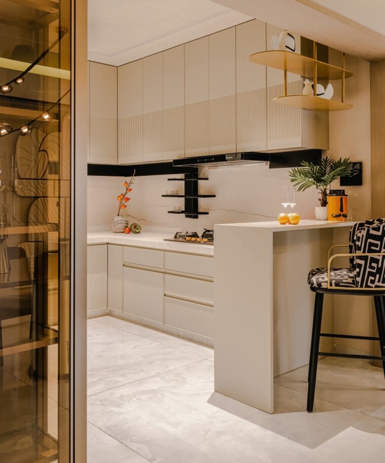 Kitchen, vasant kunj 3 Bedroom 1000 Sq.Ft. Builder Floor In Vasant Kunj Delhi 9019923