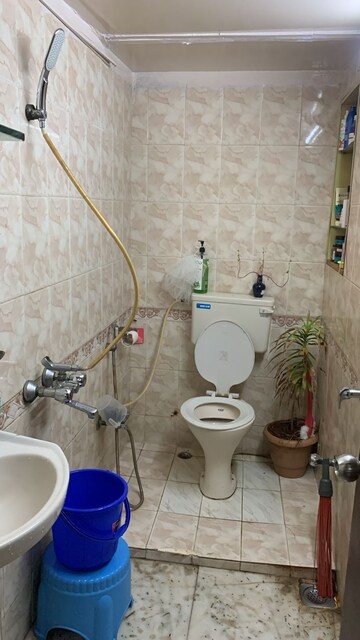 Bathroom in 1 BHK Apartment at DGS Sheetal Dharmaraj, Malad West – for Rent