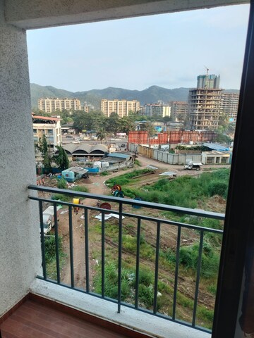 Balcony in 1 BHK Apartment at Tiara Hills, Mira Road – for Rent