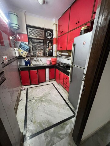 Kitchen in 3 BHK Apartment at Patel Nagar – for Rent