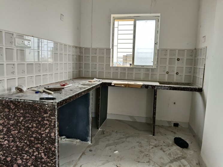 Kitchen, lake town 3 Bedroom 1400 Sq.Ft. Apartment In Lake Town Kolkata 9020048