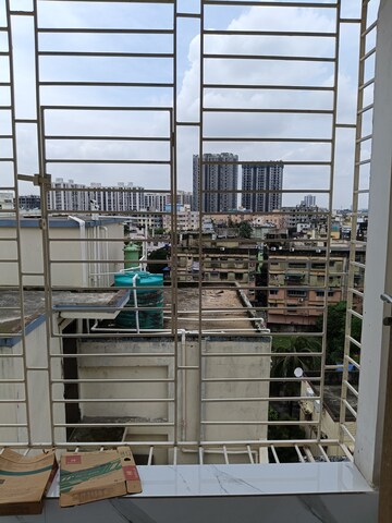 Staircase in 3 BHK Apartment at Lake Town – for Sale